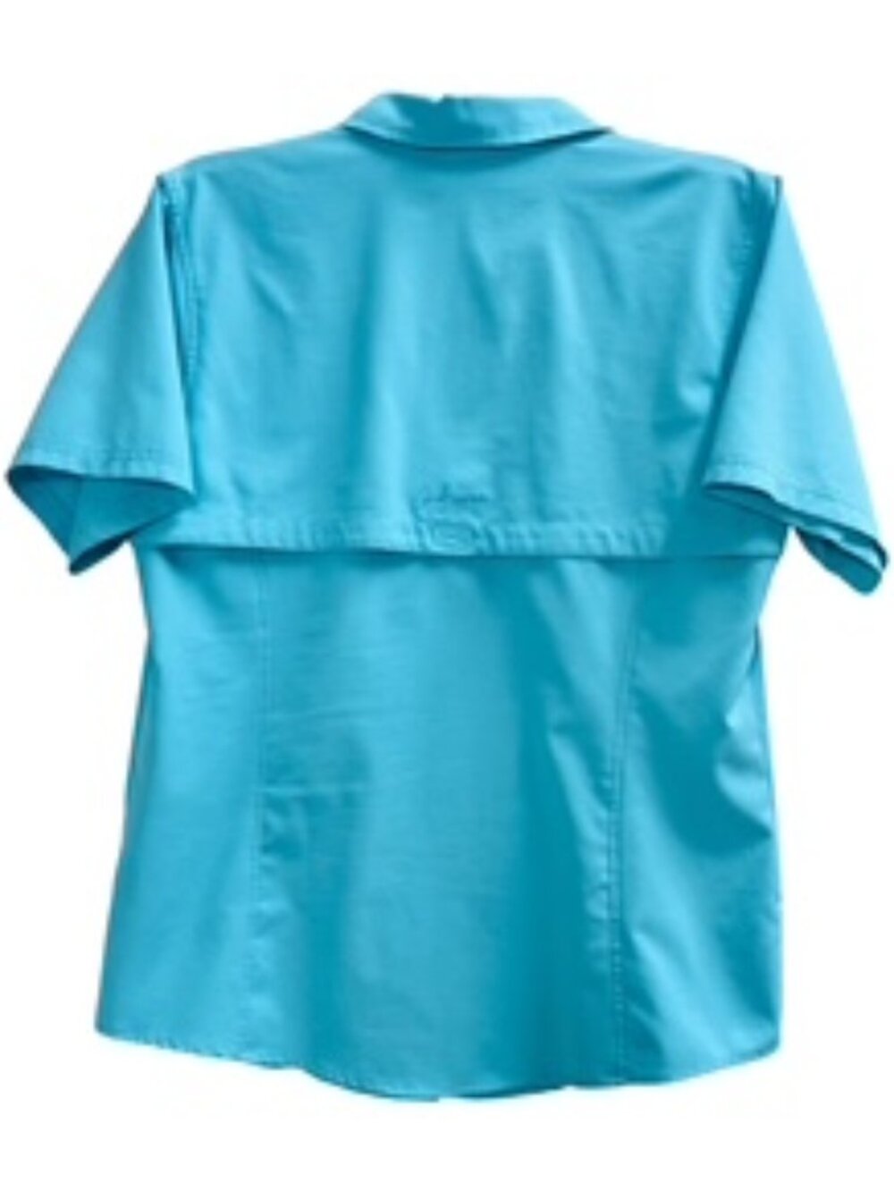 Gander Mountain Guide Series Womens Teal Short Sleeve Fishing Outdoor Shirt Sz M - Picture 4 of 6